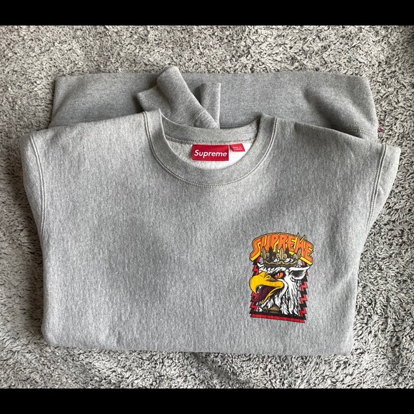 Supreme 22 Sean Cliver Eagle Crewneck 